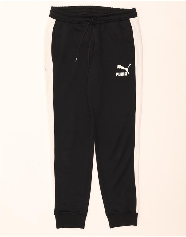 Pantaloni da tuta da uomo Puma Joggers Medium Nero Colourblock Poliestere