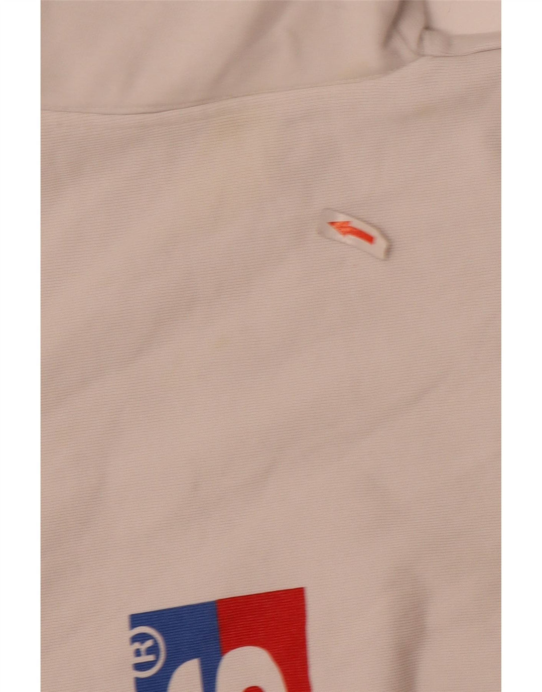 Maglione con cappuccio oversize grafico da donna Levi's UK 14 Cotone bianco medio