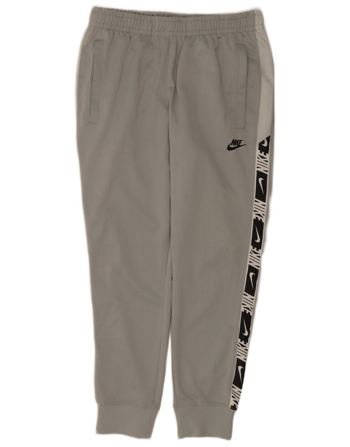 Pantaloni da tuta con grafica Nike da uomo, pantaloni da jogging, color grigio medio