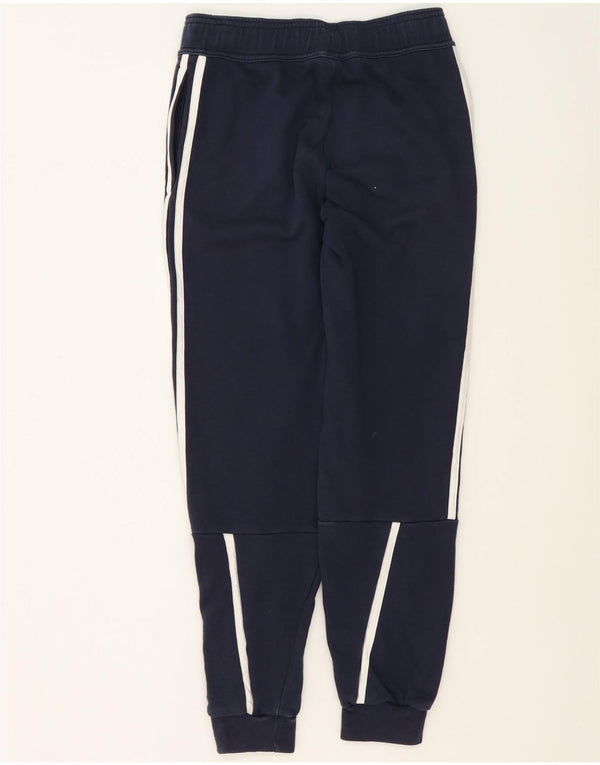 Pantaloni della tuta da ragazzo Adidas Joggers 13-14 anni in cotone blu navy