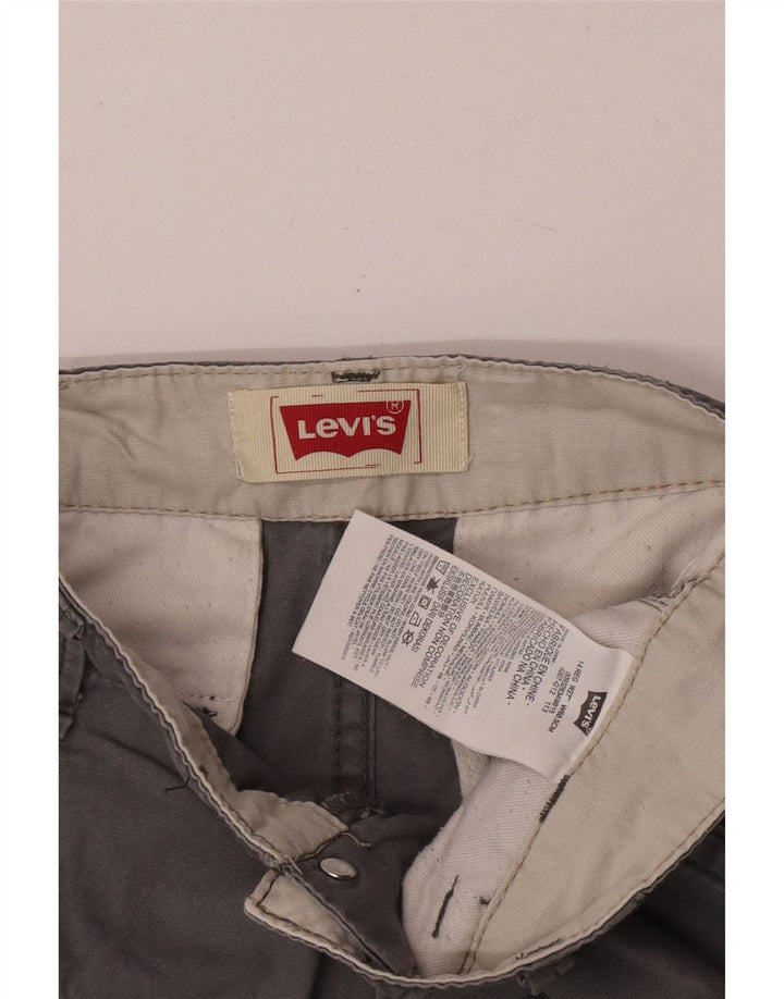 Pantaloncini cargo Levi's per ragazzi 13-14 anni W27 in cotone grigio
