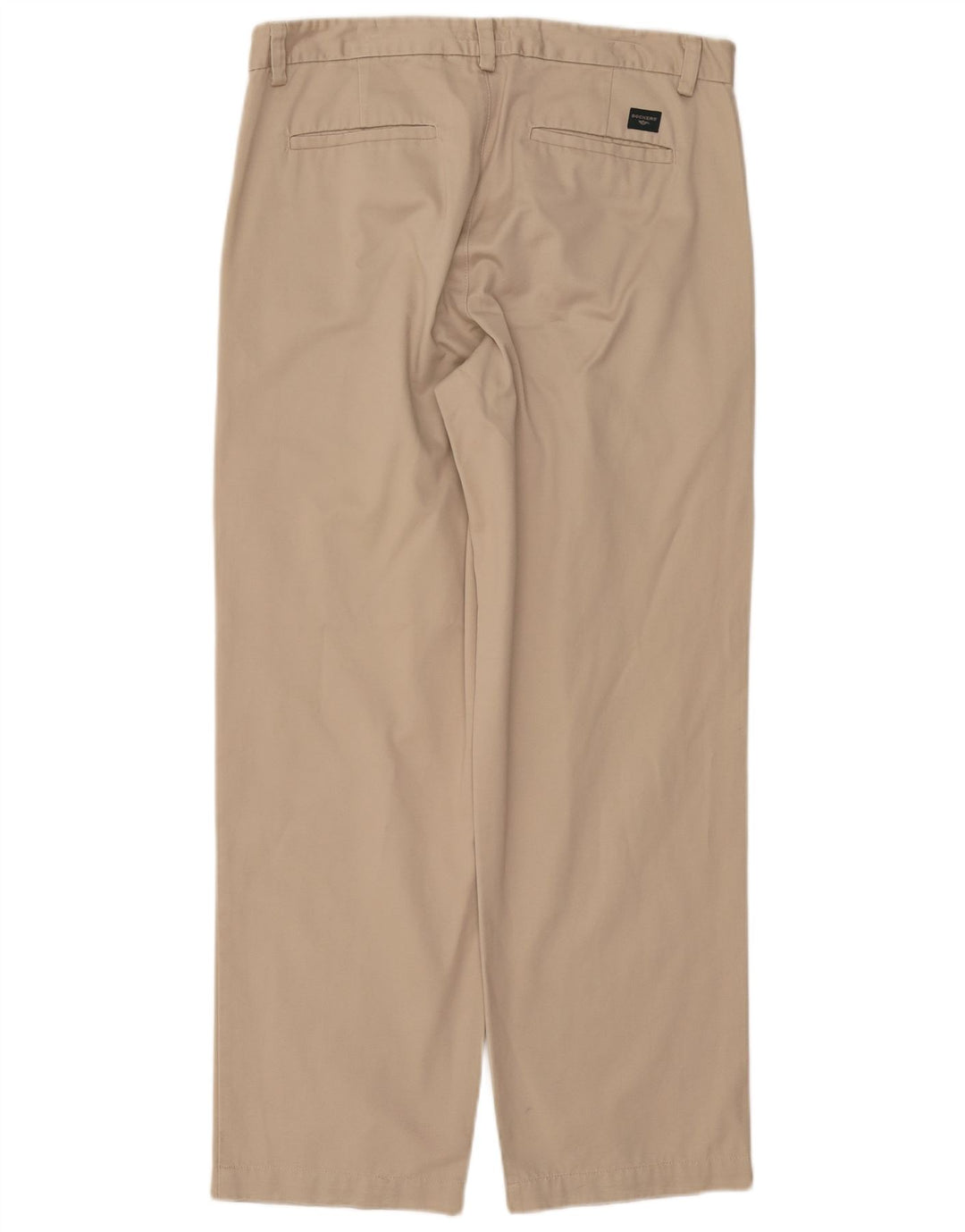 DOCKERS Pantaloni chino larghi da uomo kaki W34 L32 Beige