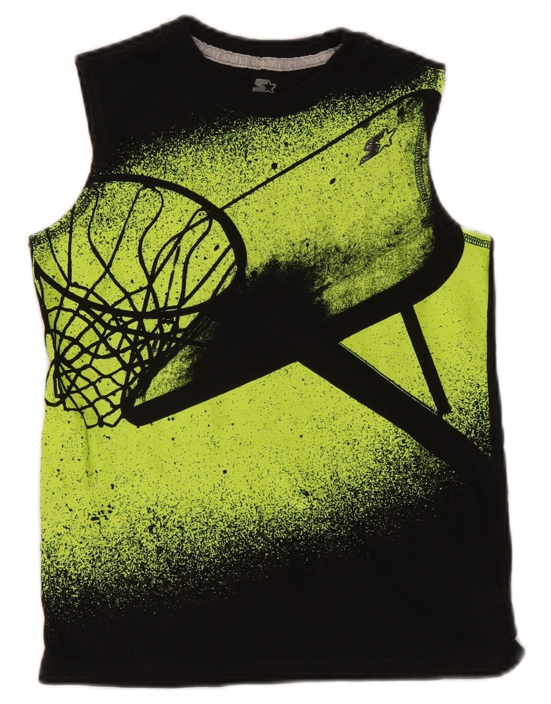 Canotta grafica per ragazzi Starter 10-11 anni Large Black Colourblock