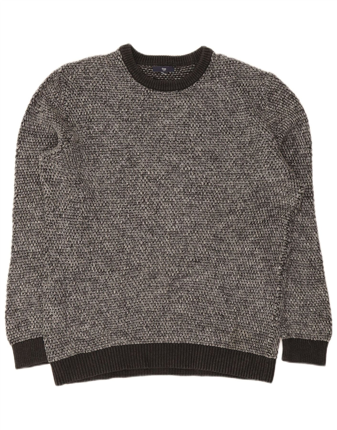 Maglione maglione girocollo da uomo Gap piccolo grigio screziato