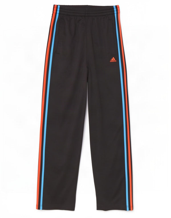 Adidas Mens Tracksuit Trousers Small Black Polyester