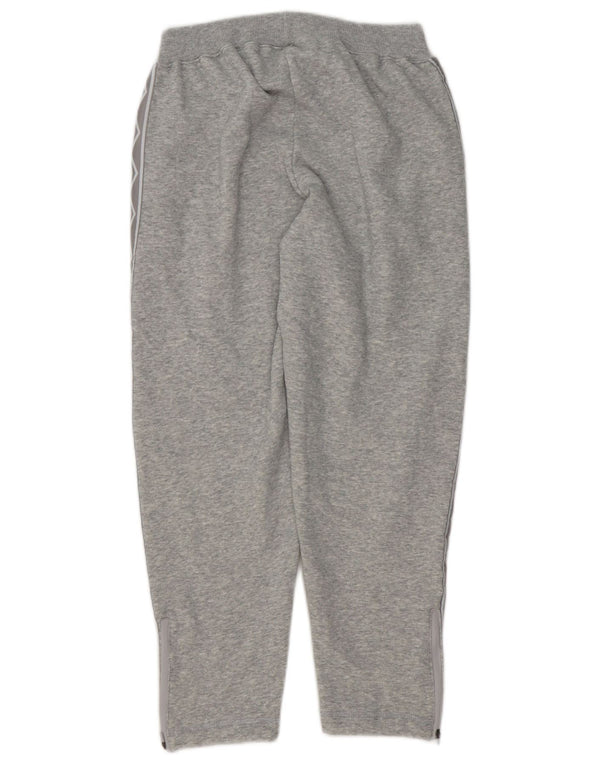 Pantaloni da tuta con grafica Umbro da donna UK 10 piccolo cotone chiazzato grigio
