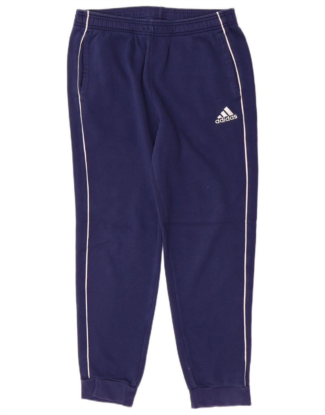 Pantaloni da tuta da uomo Adidas Joggers medi in cotone blu navy