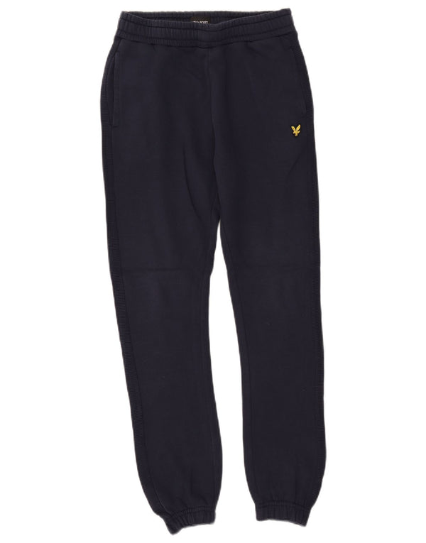 Pantaloni da tuta da ragazzo Lyle & Scott Joggers 10-11 anni in cotone blu navy