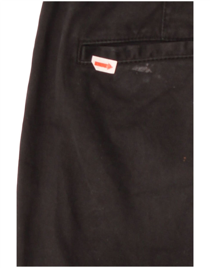 ZARA Mens Joggers Chino Trousers Small W29 L28 Black