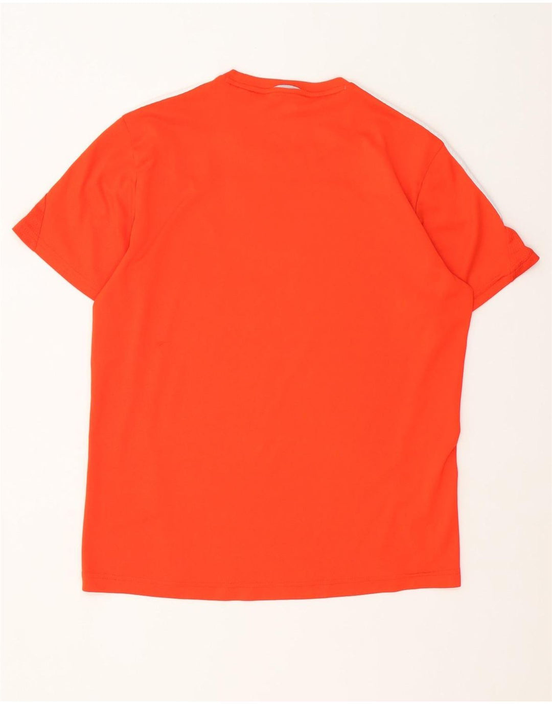 T-shirt da uomo Adidas Top in poliestere arancione medio