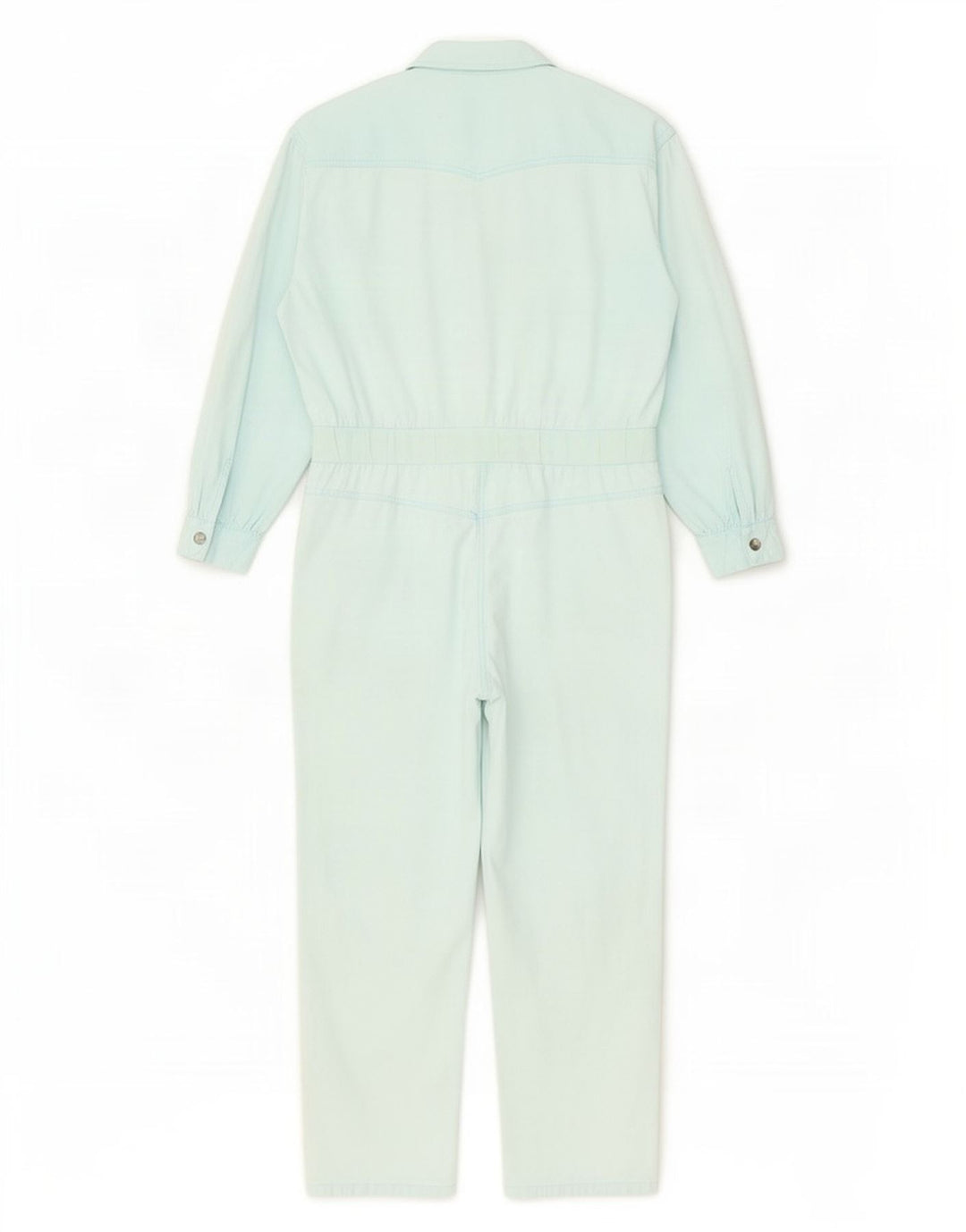 Tuta oversize a maniche lunghe da donna vintage EU 38 Blu medio