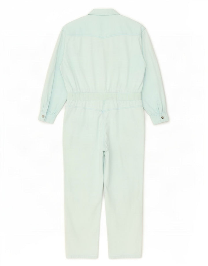 Tuta oversize a maniche lunghe da donna vintage EU 38 Blu medio