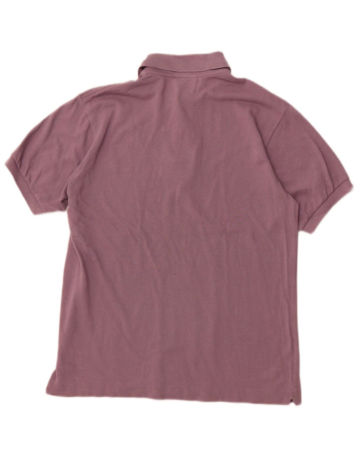 Polo da uomo LACOSTE taglia 3 piccola in cotone viola