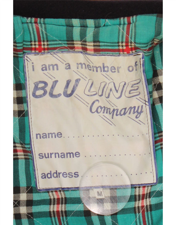 Giacca utilitaria vintage da uomo UK 38 medio blu navy