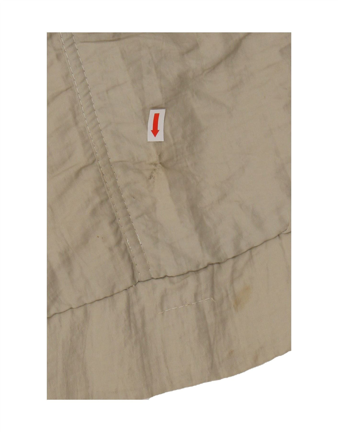 POP 84 Mens Bomber Jacket UK 40 Large Beige Polyamide Vintage POP 84 and Second-Hand POP 84 from Messina Hembry 