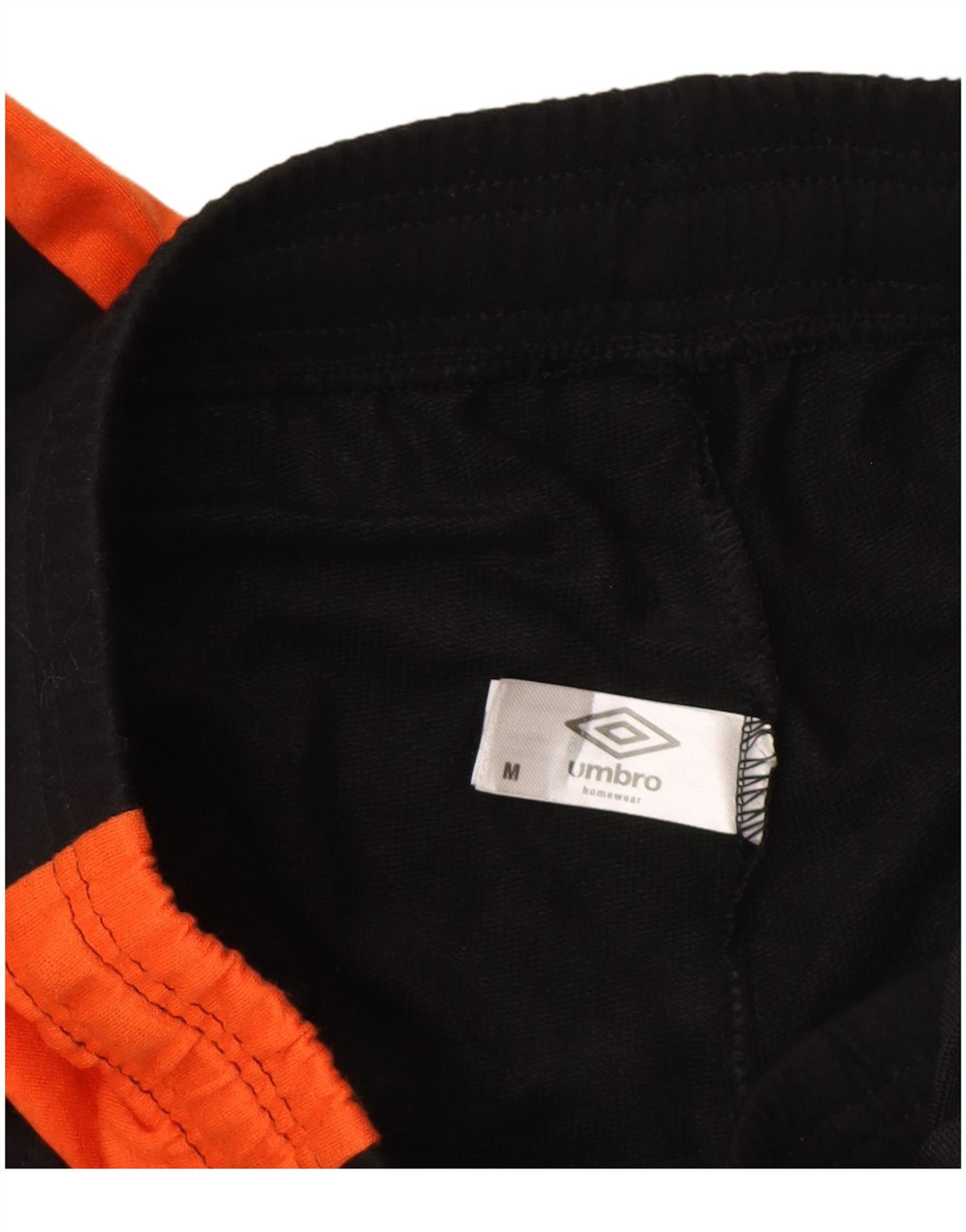 Pantaloni da tuta da uomo Umbro Joggers in cotone color block medio nero