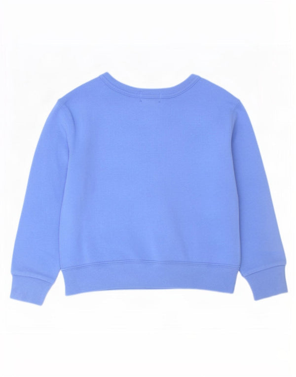 Polo Ralph Lauren Felpa grafica per ragazzi Maglione 3-4 anni in cotone blu