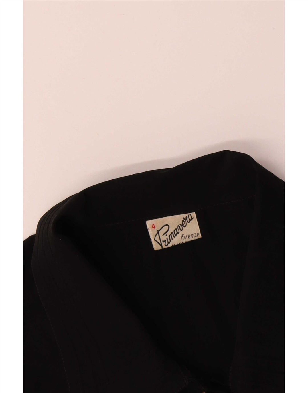 Camicetta da donna Primavera Firenze UK 18 XL Poliestere nero