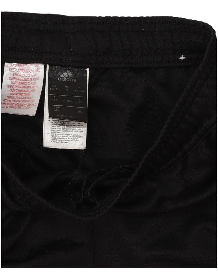 Pantaloni Tuta Adidas Bambina 11-12 Anni Poliestere Nero