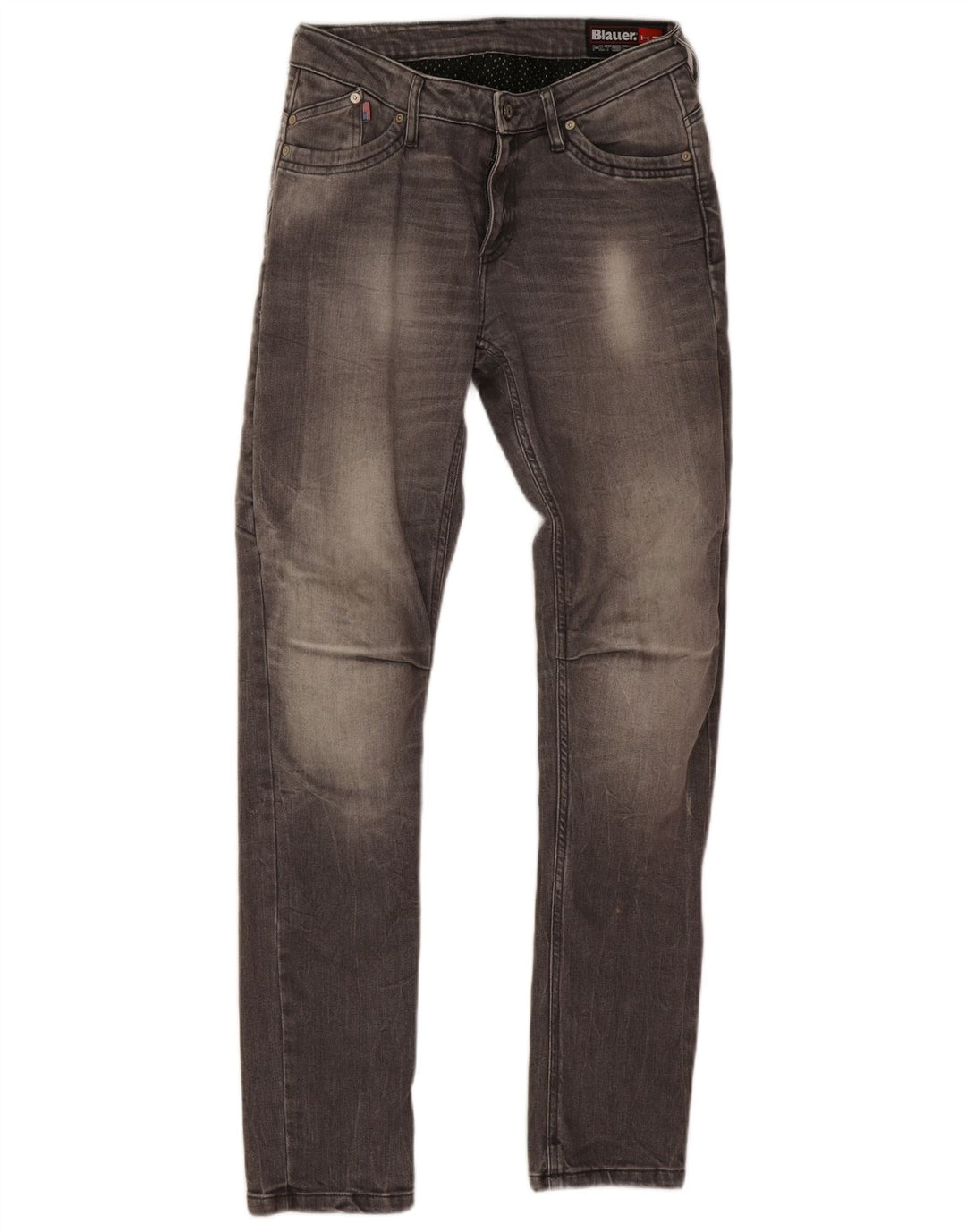 Jeans skinny da donna Blauer W28 L29 cotone grigio