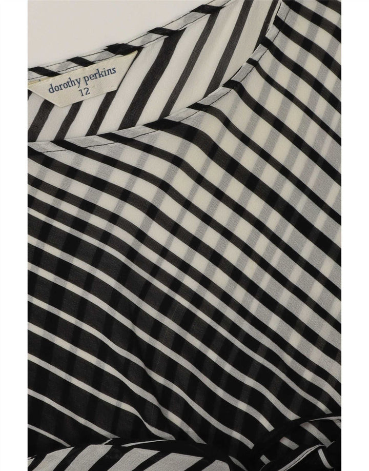 Abito basic senza maniche da donna Dorothy Perkins UK 12 medio a righe nere