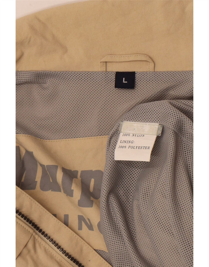Bomber da uomo Murphy & Nye UK 40 Large Beige Nylon