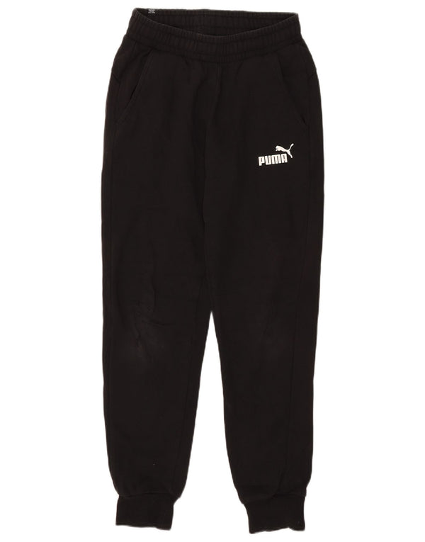 Pantaloni da tuta da uomo Puma Joggers piccoli in cotone nero