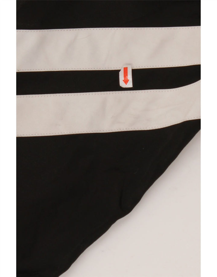 Giacca antipioggia da uomo con cappuccio SUPERDRY UK 40 grande nera maculata