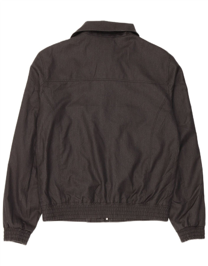 Giubbotto bomber doppiopetto da uomo Zara UK 38 Poliestere grigio medio