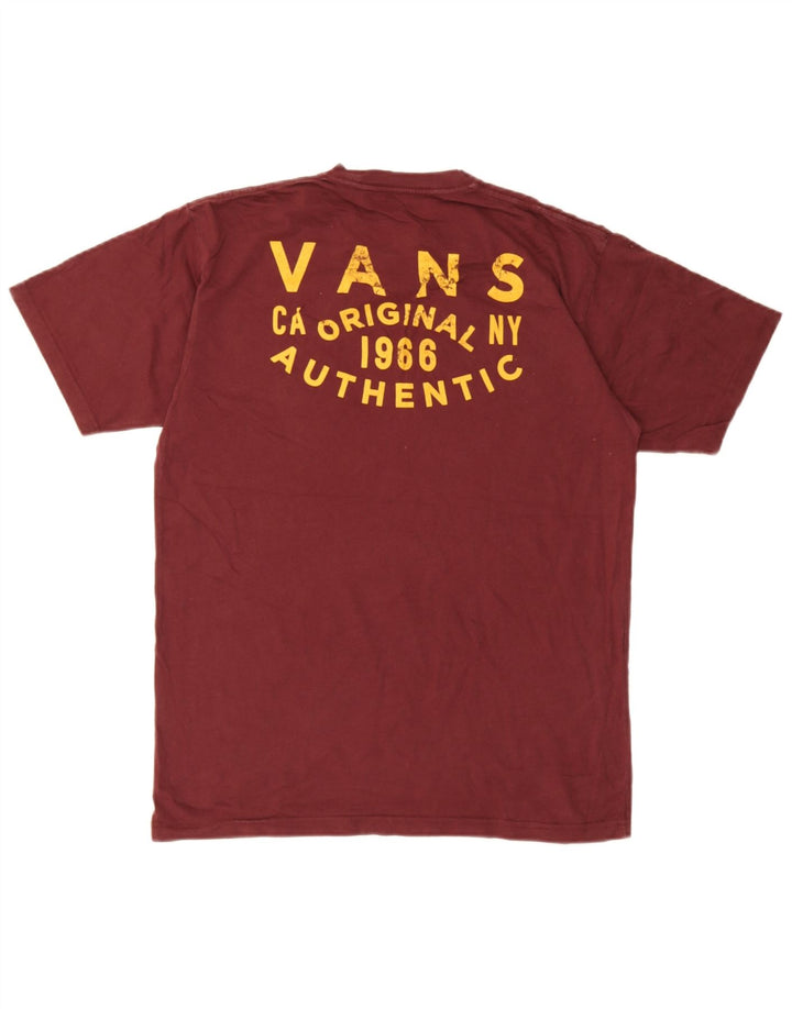 Maglietta grafica da uomo Vans, media, marrone rossiccio