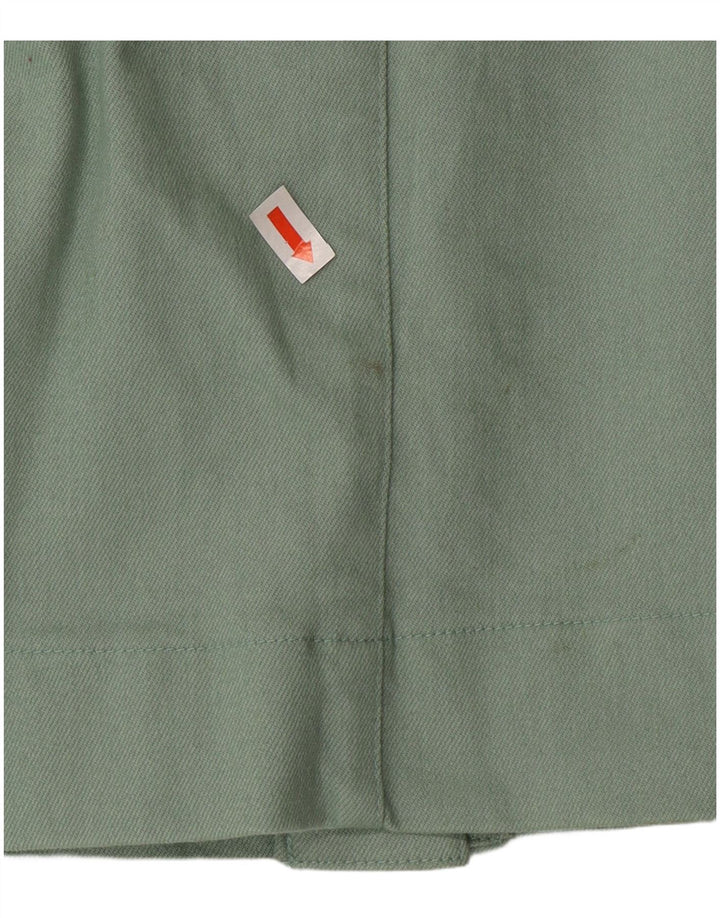 Abito scamiciato da donna Oasis UK 12 Cotone verde medio