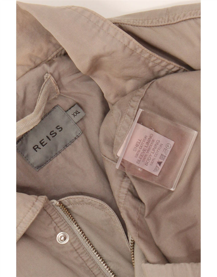 Giacca utility da uomo Reiss UK 44 2XL Cotone beige