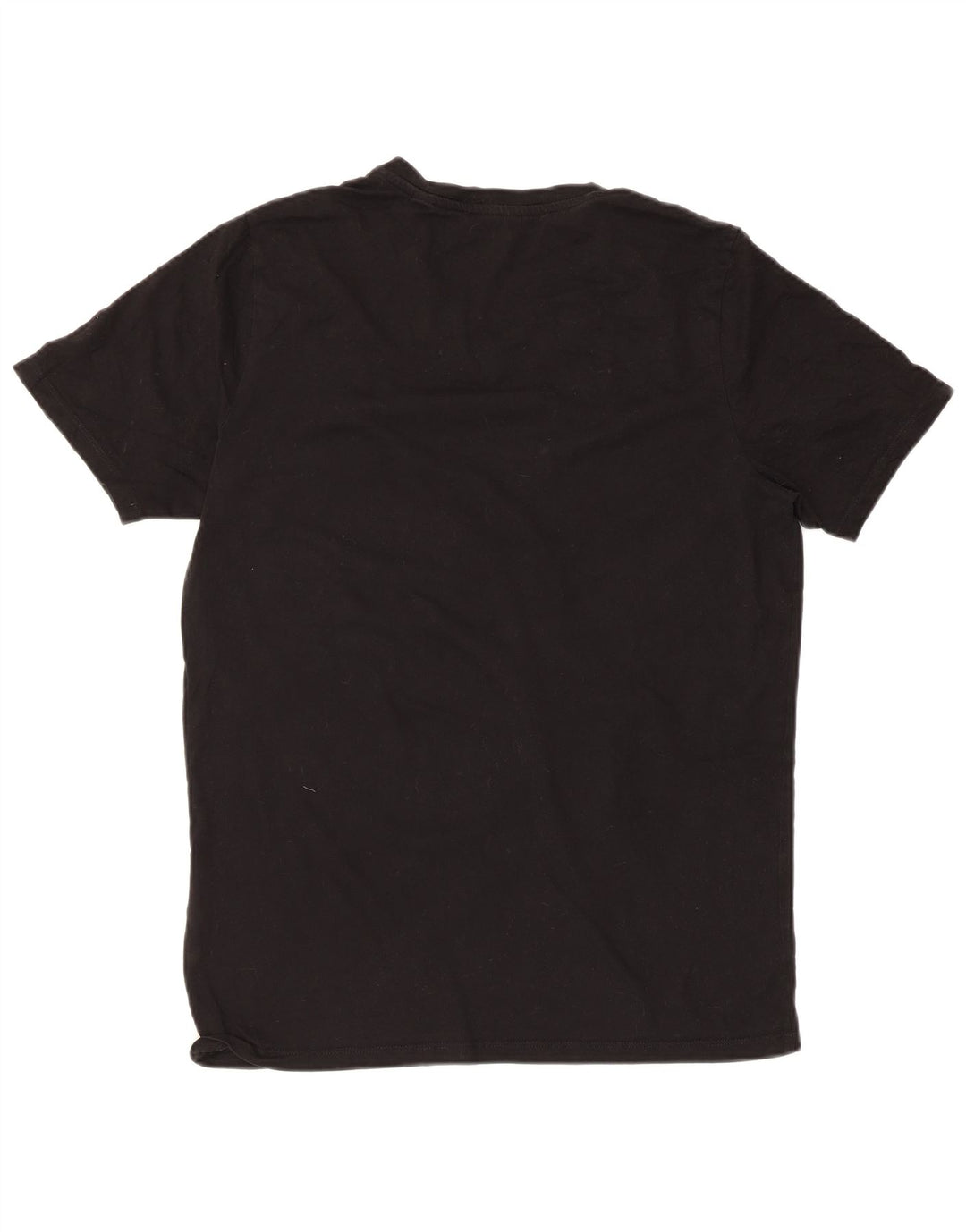 JACK & JONES T-shirt da uomo grande grande in cotone nero