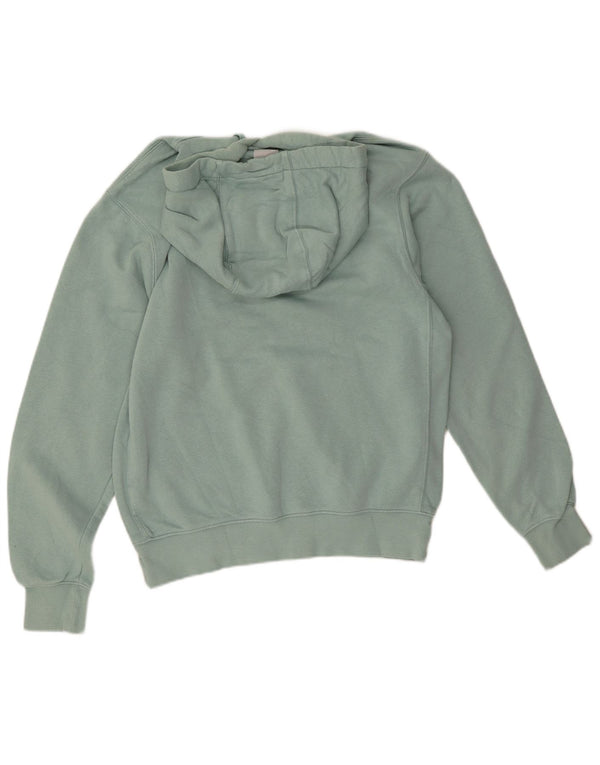 Felpa con cappuccio oversize da donna Nike UK 10 piccola in cotone verde