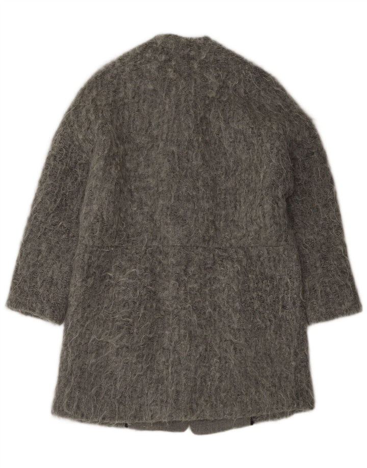 Cappotto aperto da donna Zara UK 14 Grigio medio