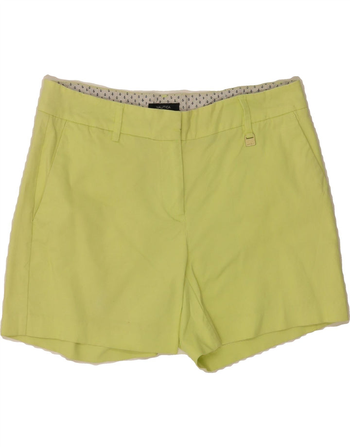 NAUTICA Womens Chino Shorts US 6 Medium W32 Green Cotton Vintage Nautica and Second-Hand Nautica from Messina Hembry 