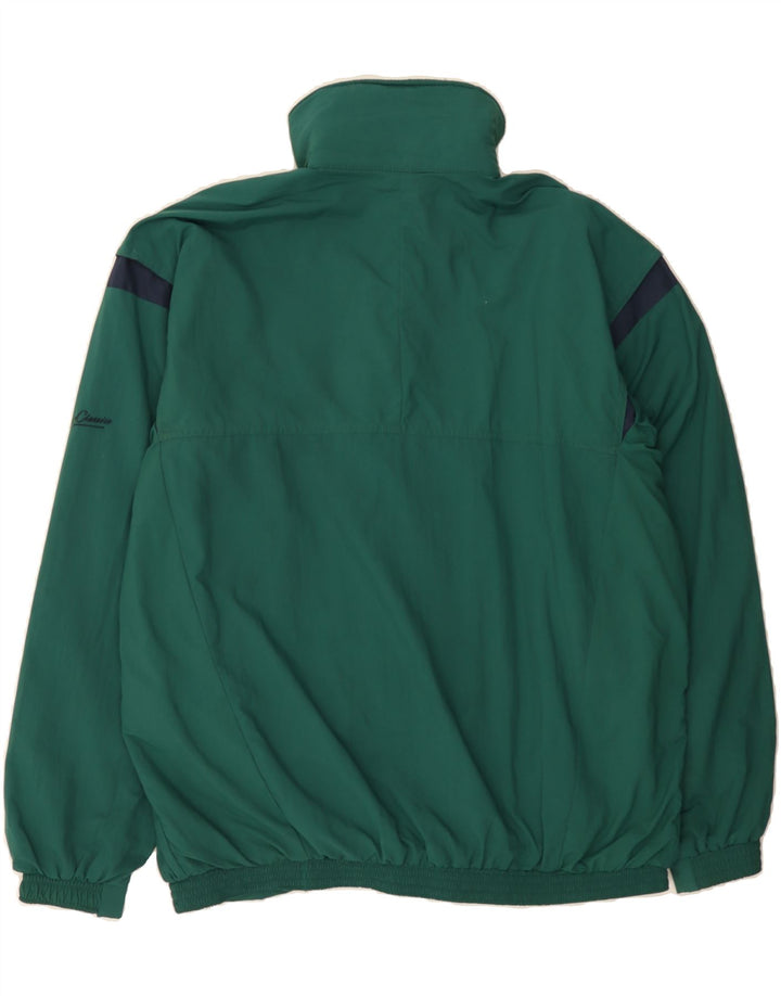 VINTAGE Mens Bomber Jacket UK 40 Large Green Vintage Vintage and Second-Hand Vintage from Messina Hembry 