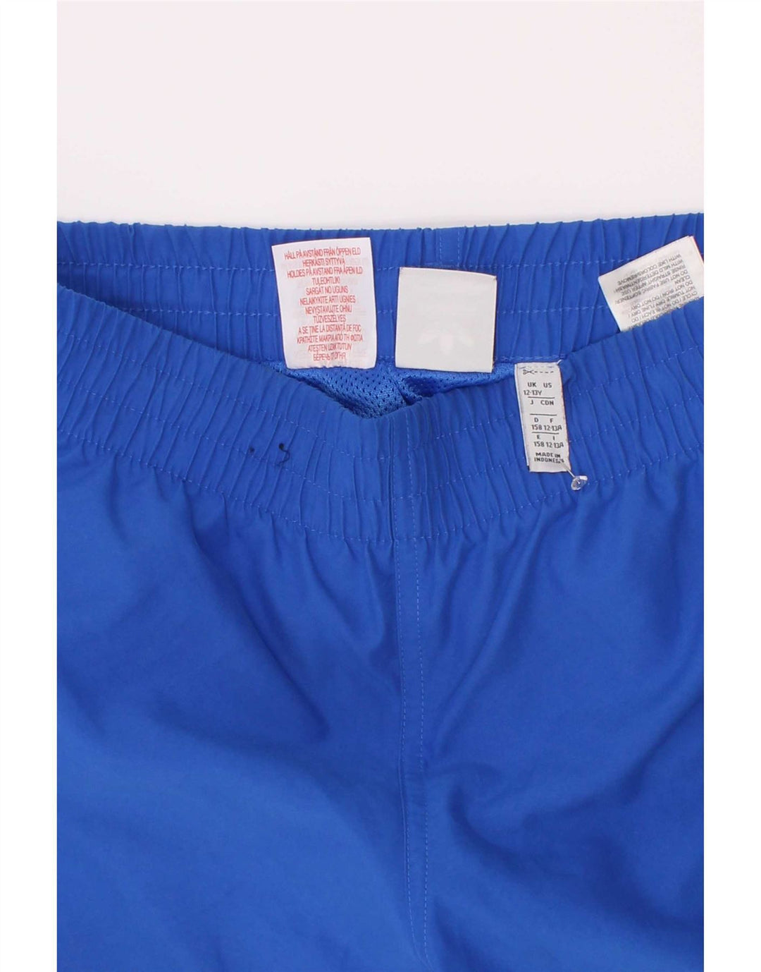 Pantaloncini da bagno Adidas da bambino 12-13 anni in poliestere blu