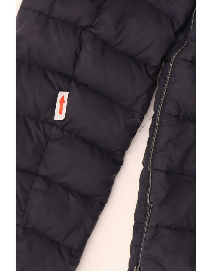 Giacca Imbottita Donna Armani Jeans IT 42 Blu Navy Medio