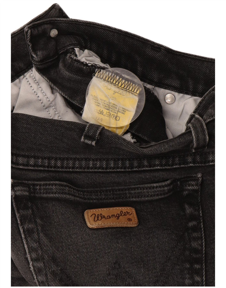 Jeans dritti da uomo Wrangler W36 L30 cotone grigio