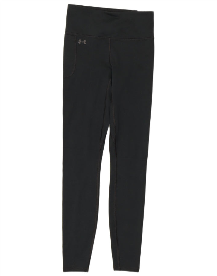 Leggings da donna Under Armour UK 8 Small Poliestere nero
