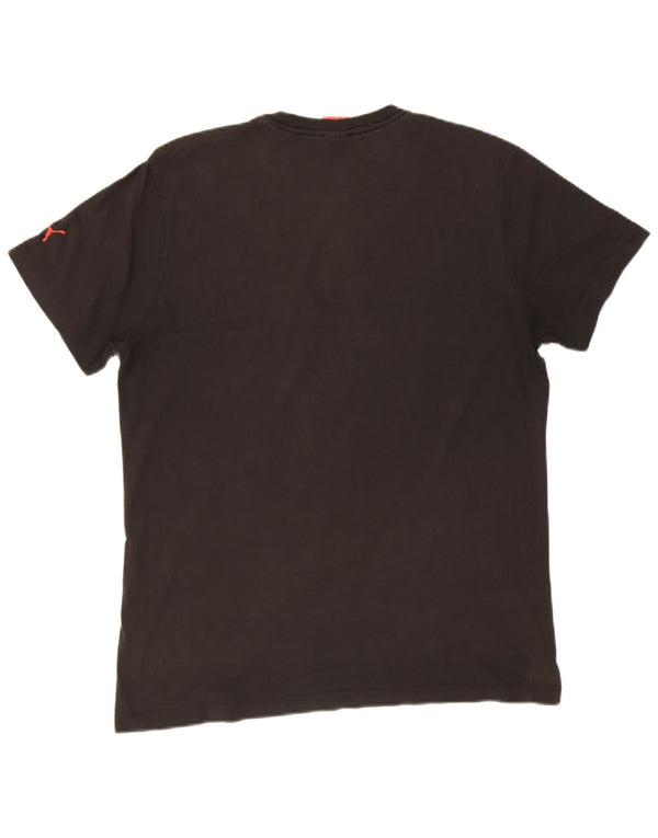 T-shirt grafica da uomo Puma Large nera