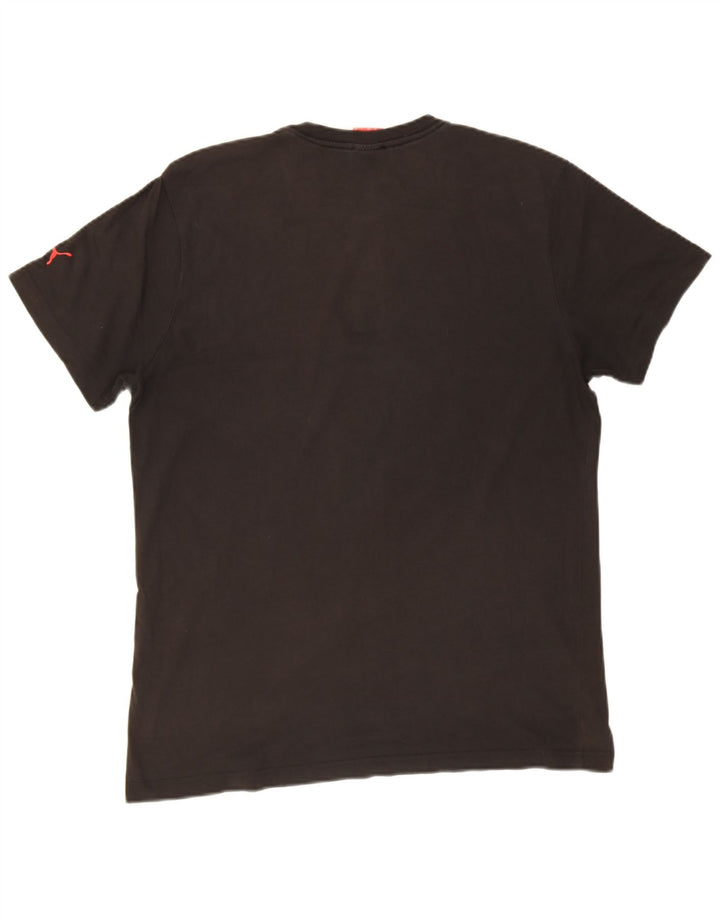 T-shirt grafica da uomo Puma Large nera
