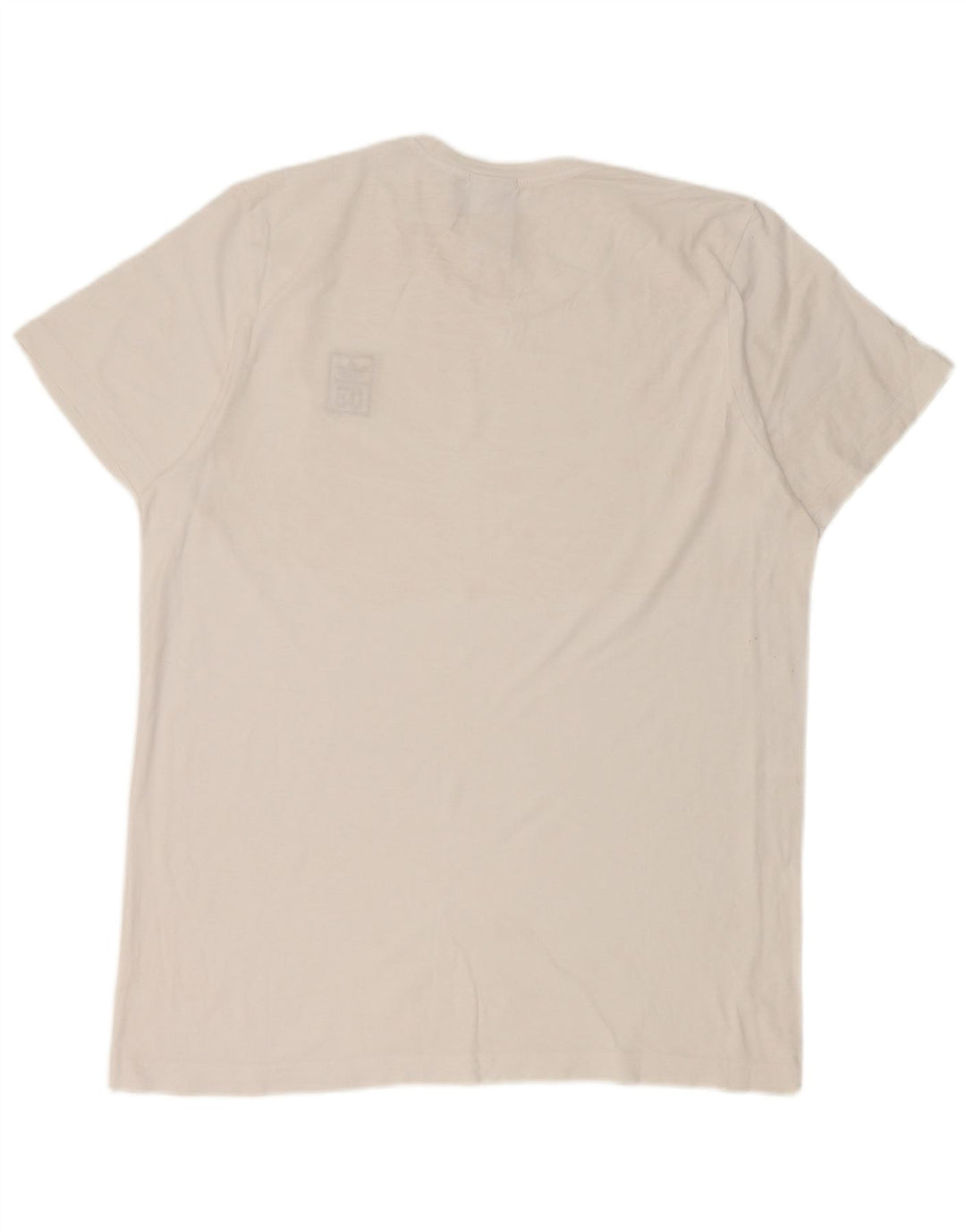 Maglietta Adidas da uomo Top Large in cotone bianco
