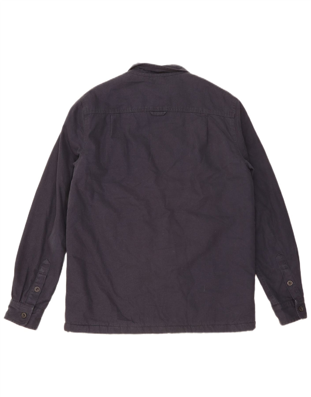 Camicia da uomo Sherpa Lumberjack Superdry in cotone blu navy medio