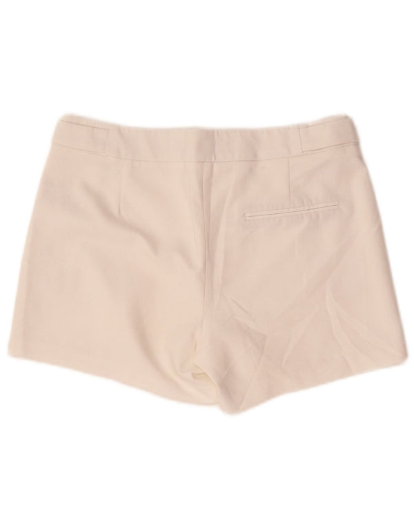 Pantaloncini chino da donna Zara XS W24 cotone bianco