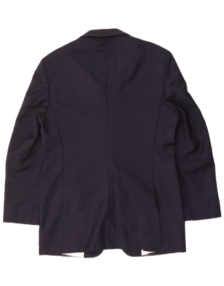 Giacca blazer da uomo a 2 bottoni Zara EU 54 XL blu navy