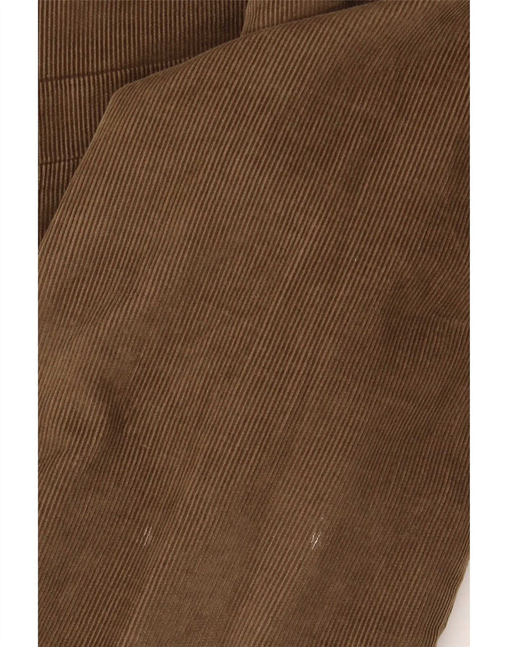 Giacca blazer in velluto a coste a 3 bottoni Marks & Spencer da uomo UK 42 grande marrone