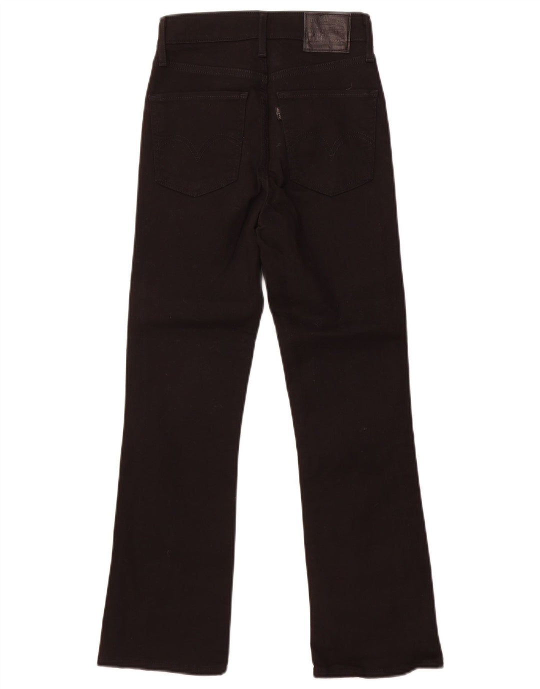 Jeans Bootcut da donna Levi's W24 L26 cotone nero