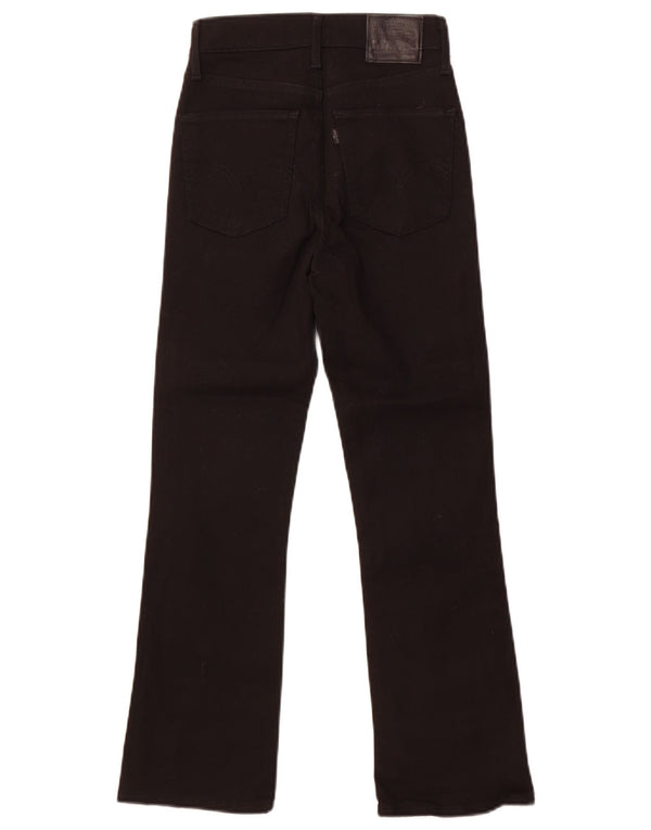 Jeans Bootcut da donna Levi's W24 L26 cotone nero